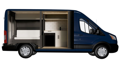 The Weekend Adventure Conversion Module Kit for the Ford Transit, Ram Promaster, and Mercedes Sprinter Vans - 🚐 Snap Campers